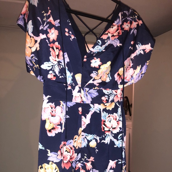 Blue floral dress - Picture 4 of 5